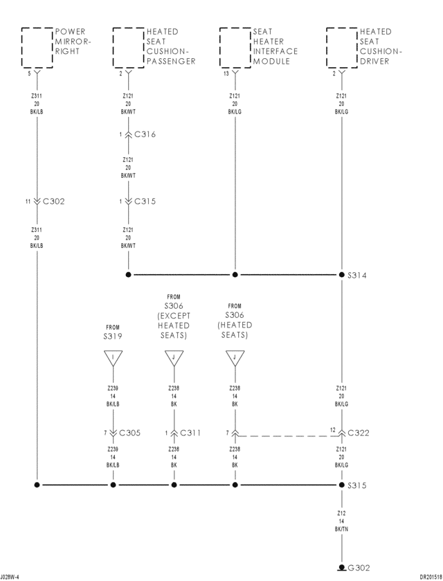 Dodge Ram 2002 wiring diagrams